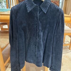 Price Drop: VTG, NEVER WORN, AUGUST SILK LOGIC fully-lined, 8, LAMBSKIN SUEDE